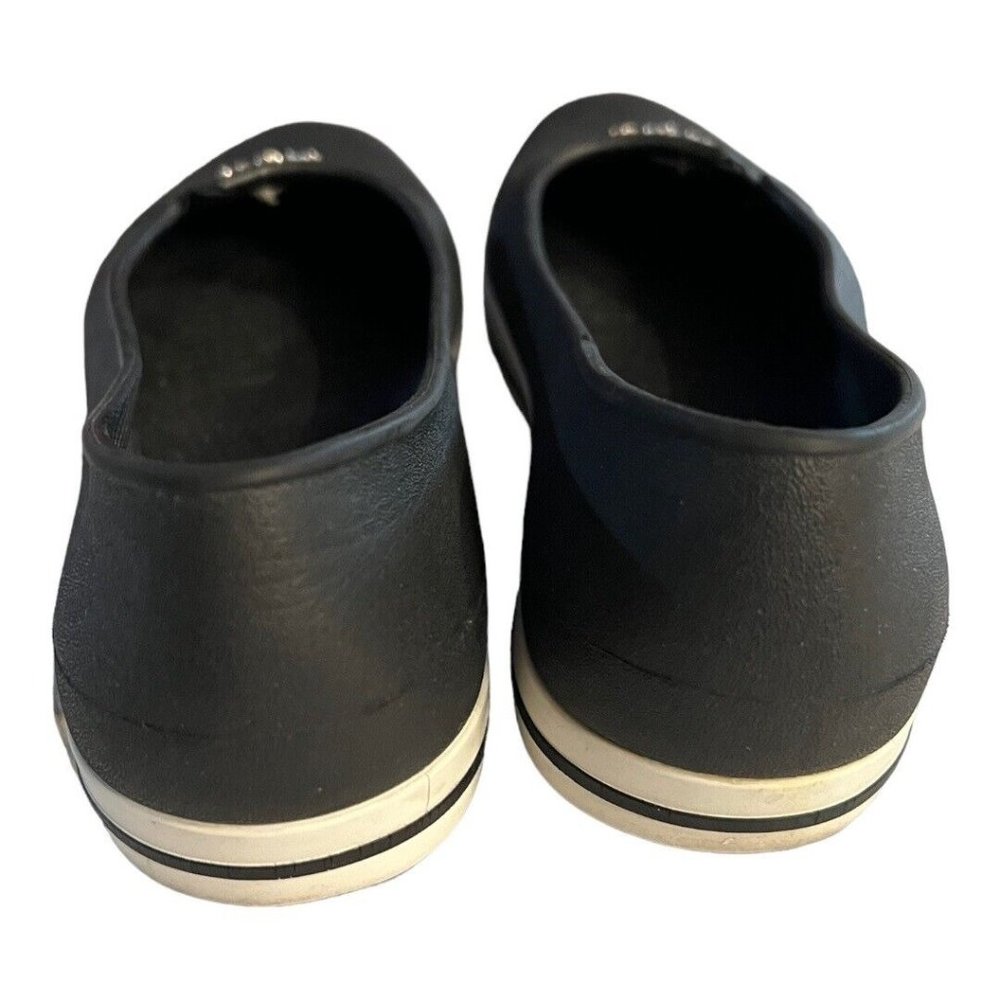 Crocs Ballet Flats Womens 6 Black‎ Rhinestone Slip On Casual Shoes Comfort - Picture 5 of 9